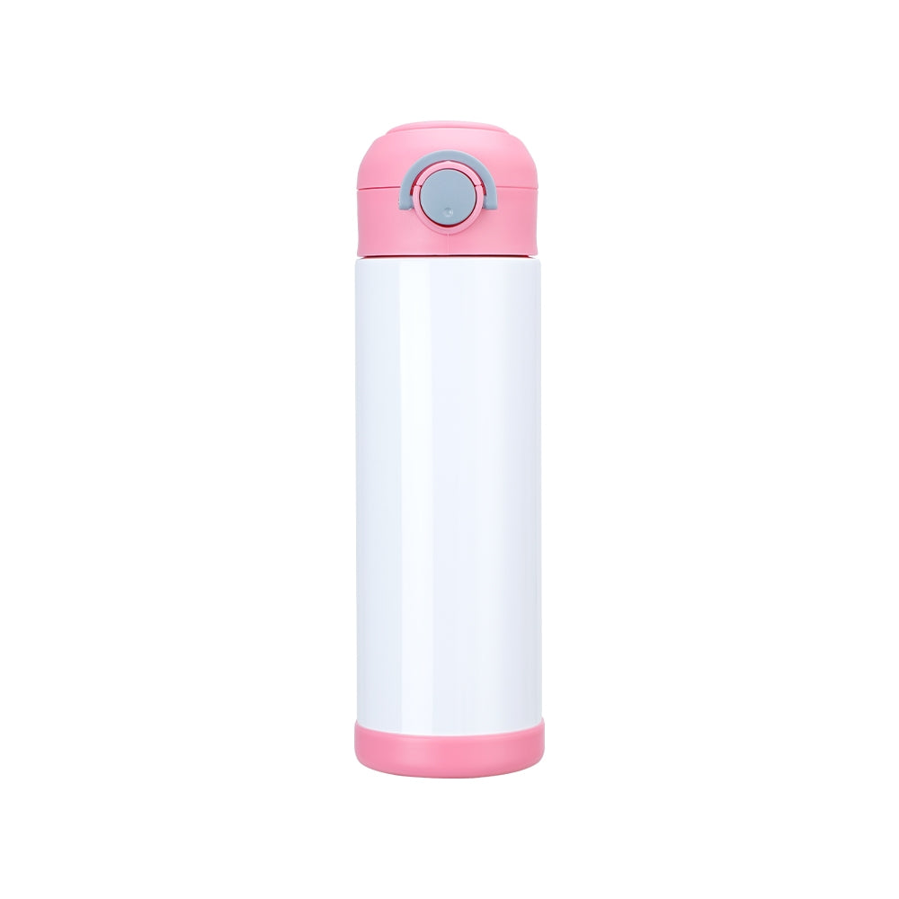 Kids' Water Bottle with Straw 500ml
