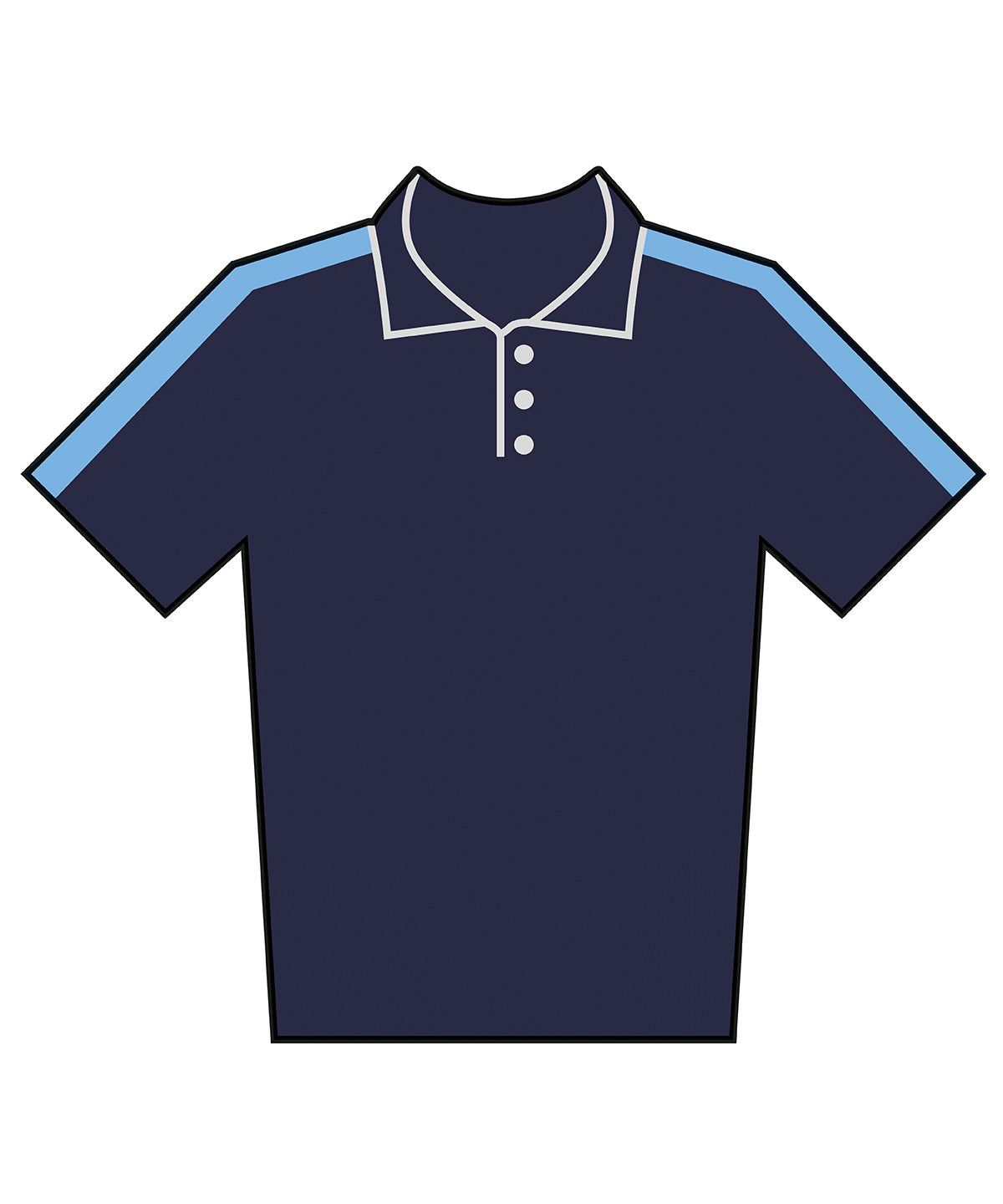 Finden & Hales Adults team polo shirt