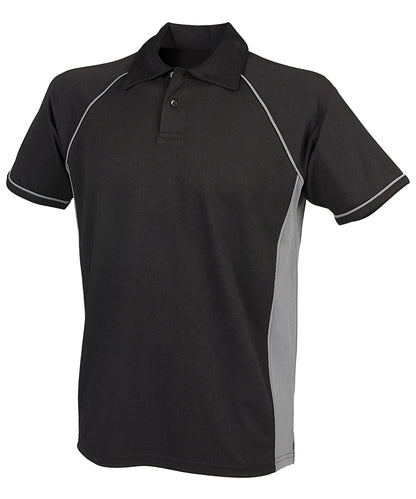 Finden & Hales Piped performance polo