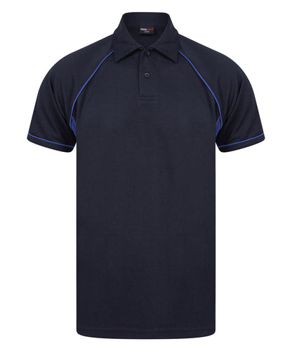 Finden & Hales Piped performance polo