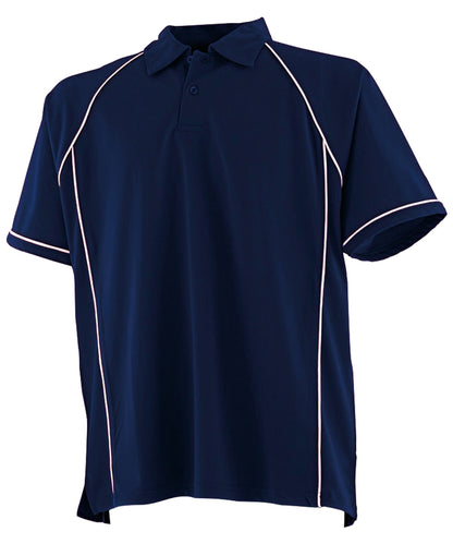 Finden & Hales Piped performance polo
