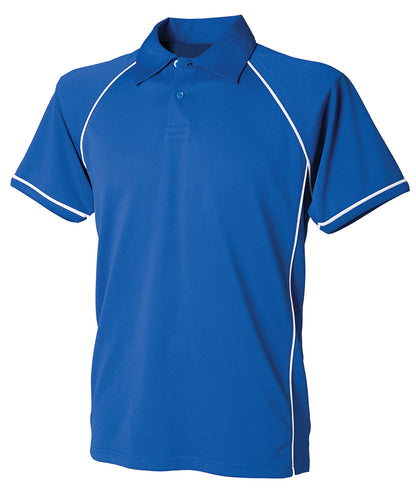 Finden & Hales Piped performance polo