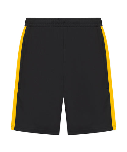 Finden & Hales Knitted shorts with zip pockets