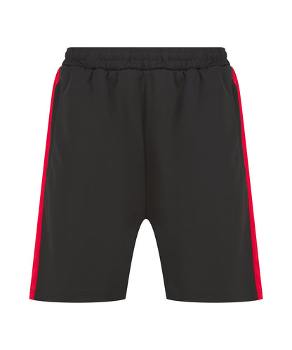 Finden & Hales Knitted shorts with zip pockets