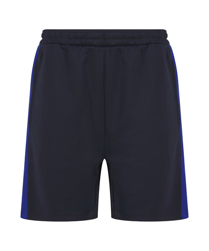 Finden & Hales Knitted shorts with zip pockets