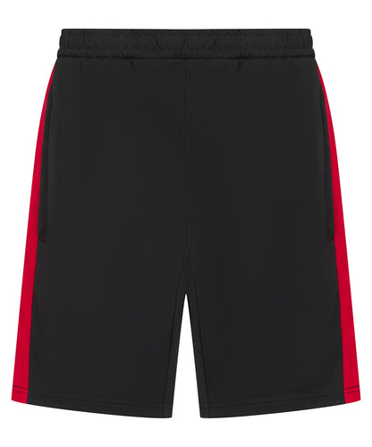 Finden & Hales Kids knitted shorts with zip pockets