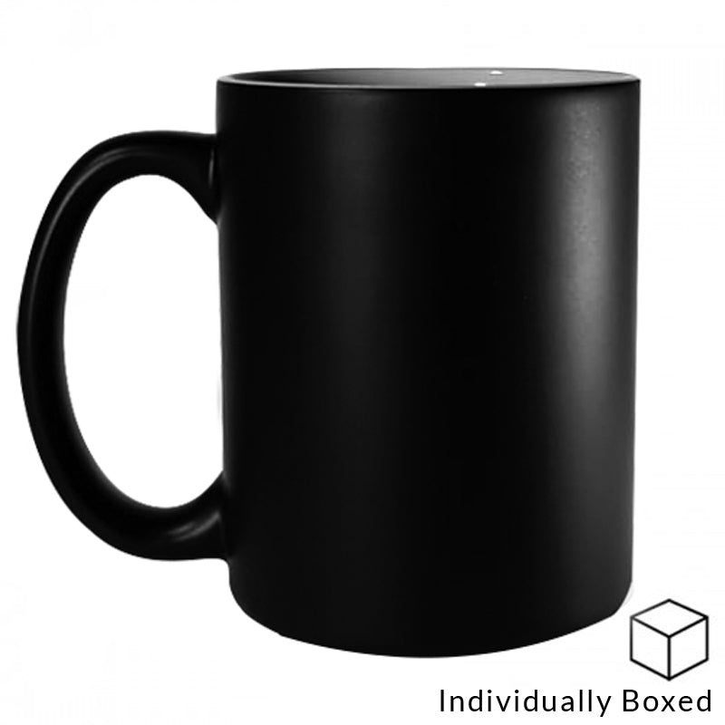 Colour Changing Mug - Matte Black (15oz)