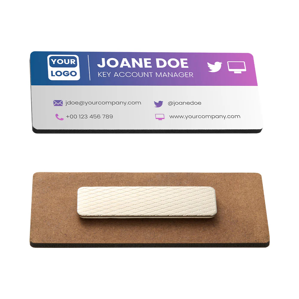 MDF Name Badge