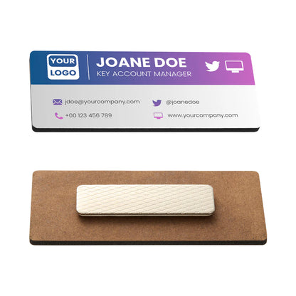 MDF Name Badge