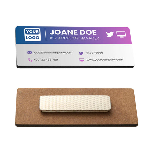 MDF Name Badge