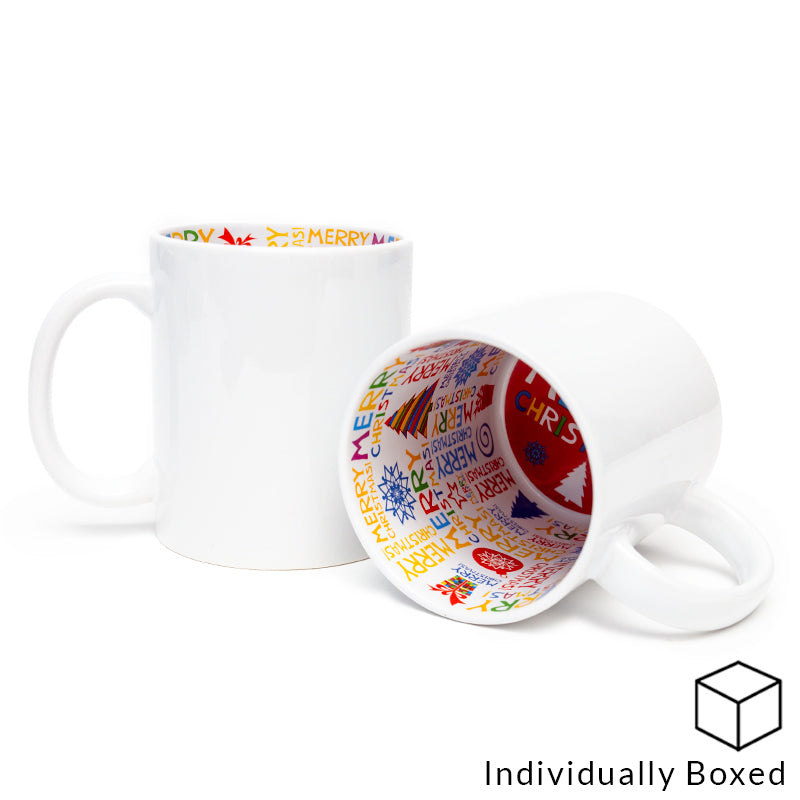 Occasion Mug with Message Inside - Merry Christmas