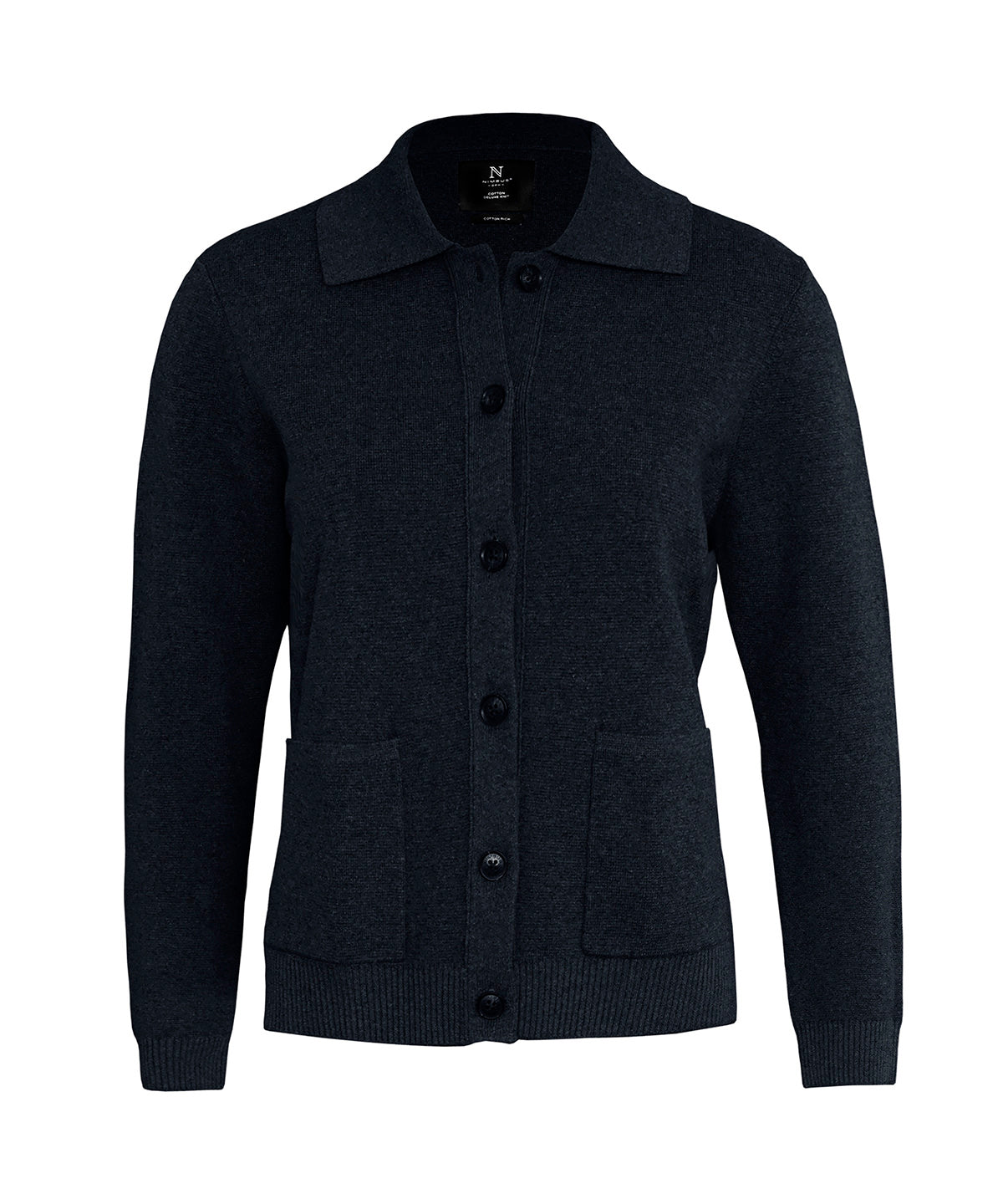 Women’s Wilton – refined Milano knit overshirt - Navy