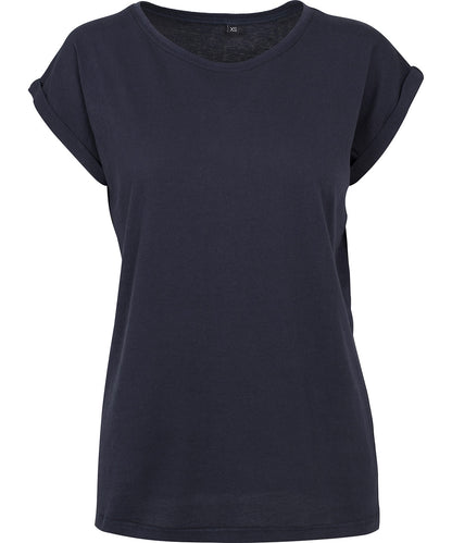 New Morning Studios Women’s regular extended shoulder tee