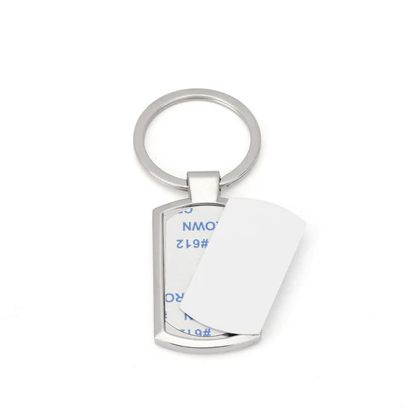 Oblong Photo Keyring