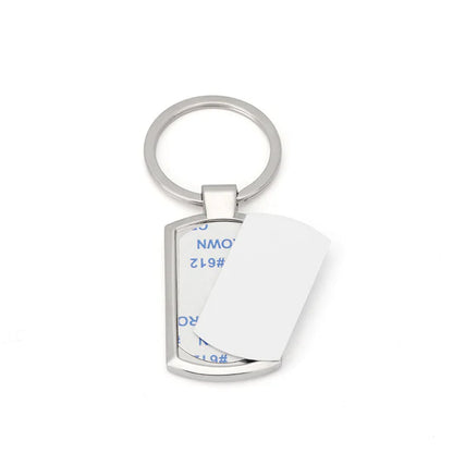 Oblong Photo Keyring
