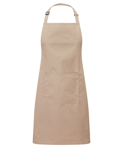 Premier Colours bib apron with pocket