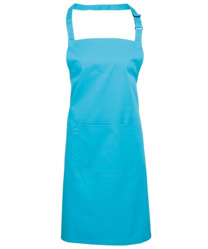 Premier Colours bib apron with pocket