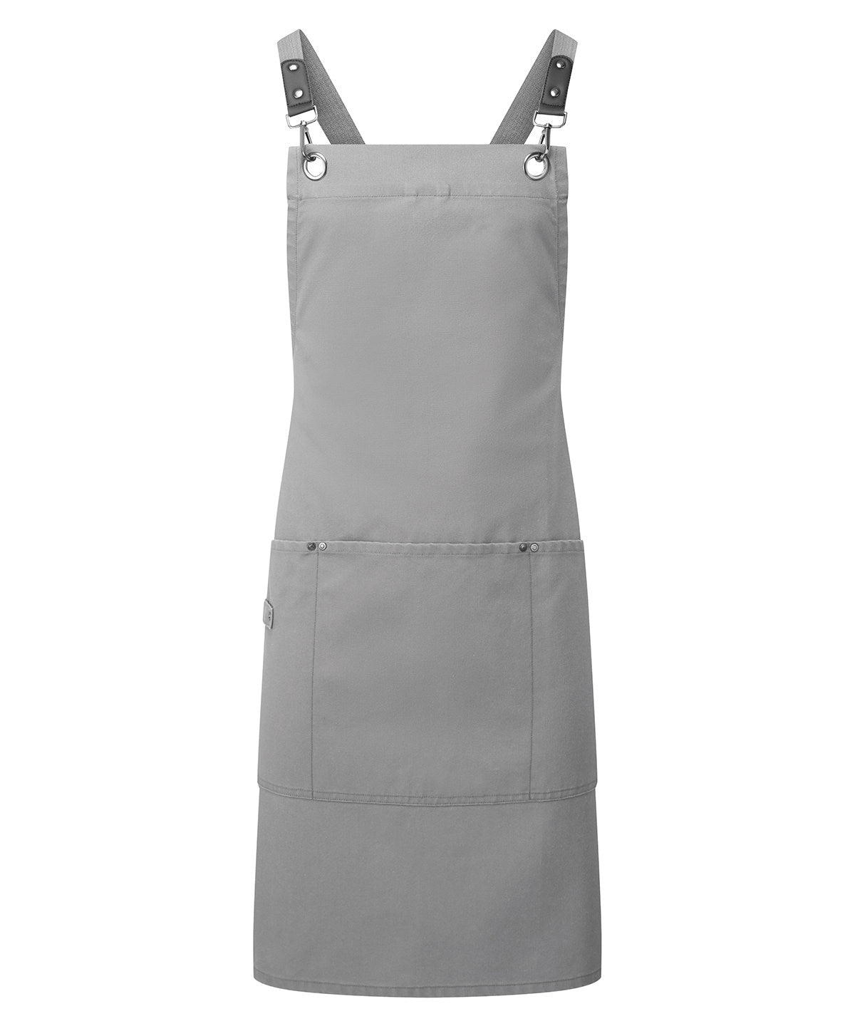 Premier Clip ‘n’ Clasp cross-back bib apron