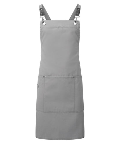 Premier Clip ‘n’ Clasp cross-back bib apron