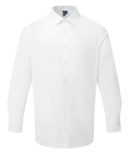 Premier Long sleeve ‘Recyclight’ poplin shirt