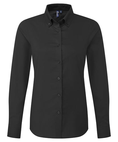 Premier Women’s ‘Supreme’ Oxford long sleeve shirt