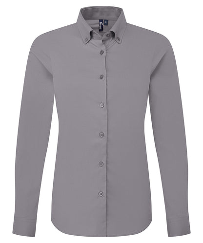 Premier Women’s ‘Supreme’ Oxford long sleeve shirt