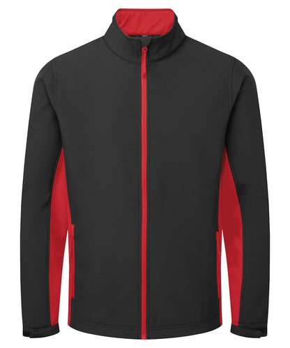 Windchecker softshell - Black/Classic Red
