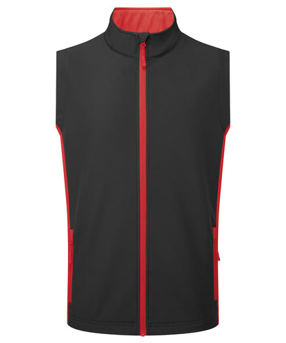 Windchecker gilet - Black/Classic Red