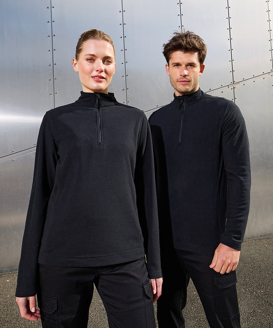 Unisex ‘Recyclight’ 1/4 zip microfleece