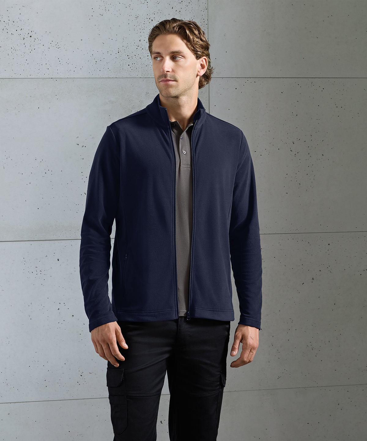 'Recyclight Ultra' full-zip microfleece