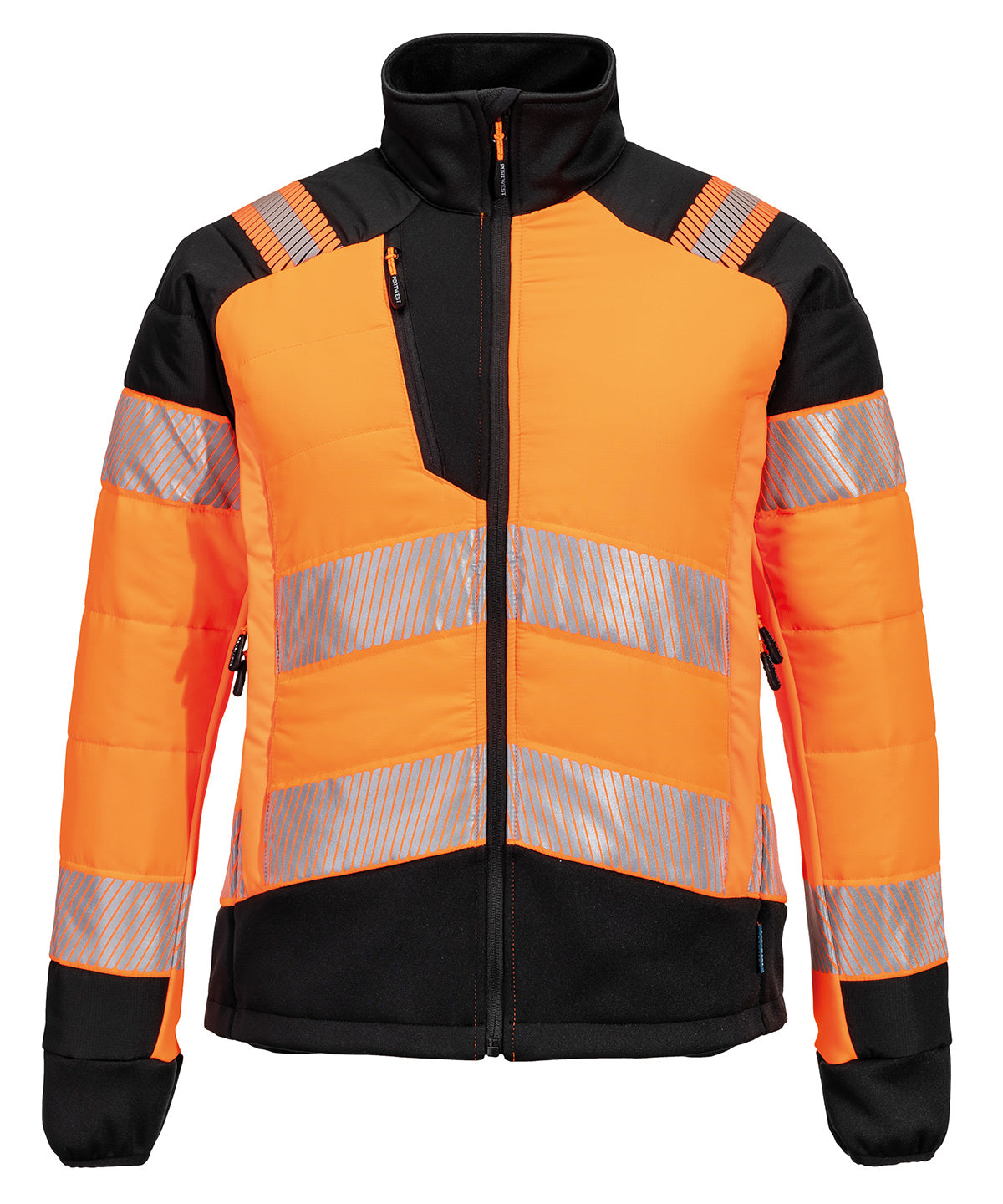 Portwest Women’s PW3 Hi-vis hybrid baffle jacket (T171)