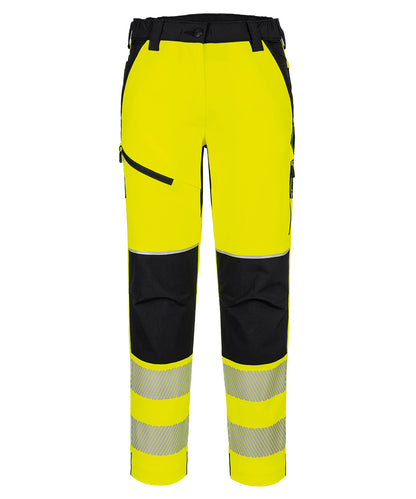 Portwest Women’s PW3 Hi-vis stretch trousers (T141)