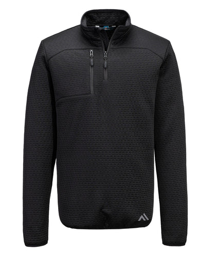 Portwest KX3 Sport textured ¼-zip sweatshirt (KX376)