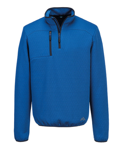 Portwest KX3 Sport textured ¼-zip sweatshirt (KX376)