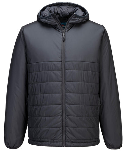 Portwest Professional hooded insulated baffle jacket (S608)