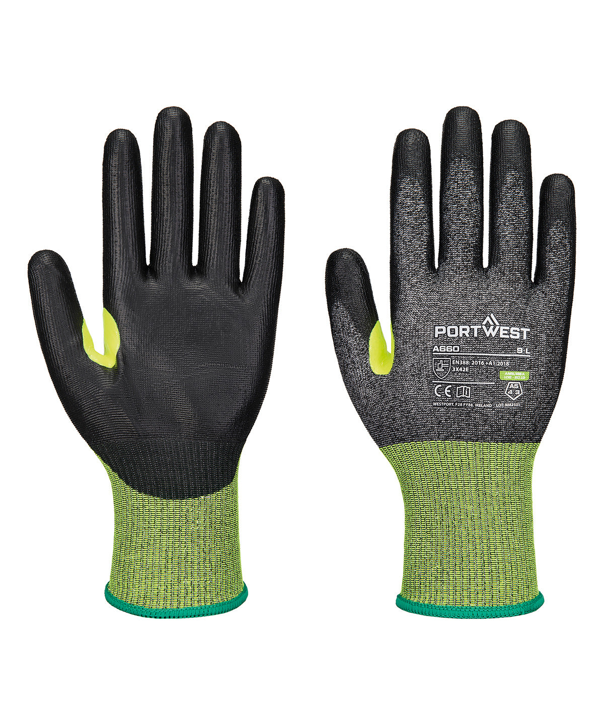Portwest CS cut E18 PU gloves (A660)