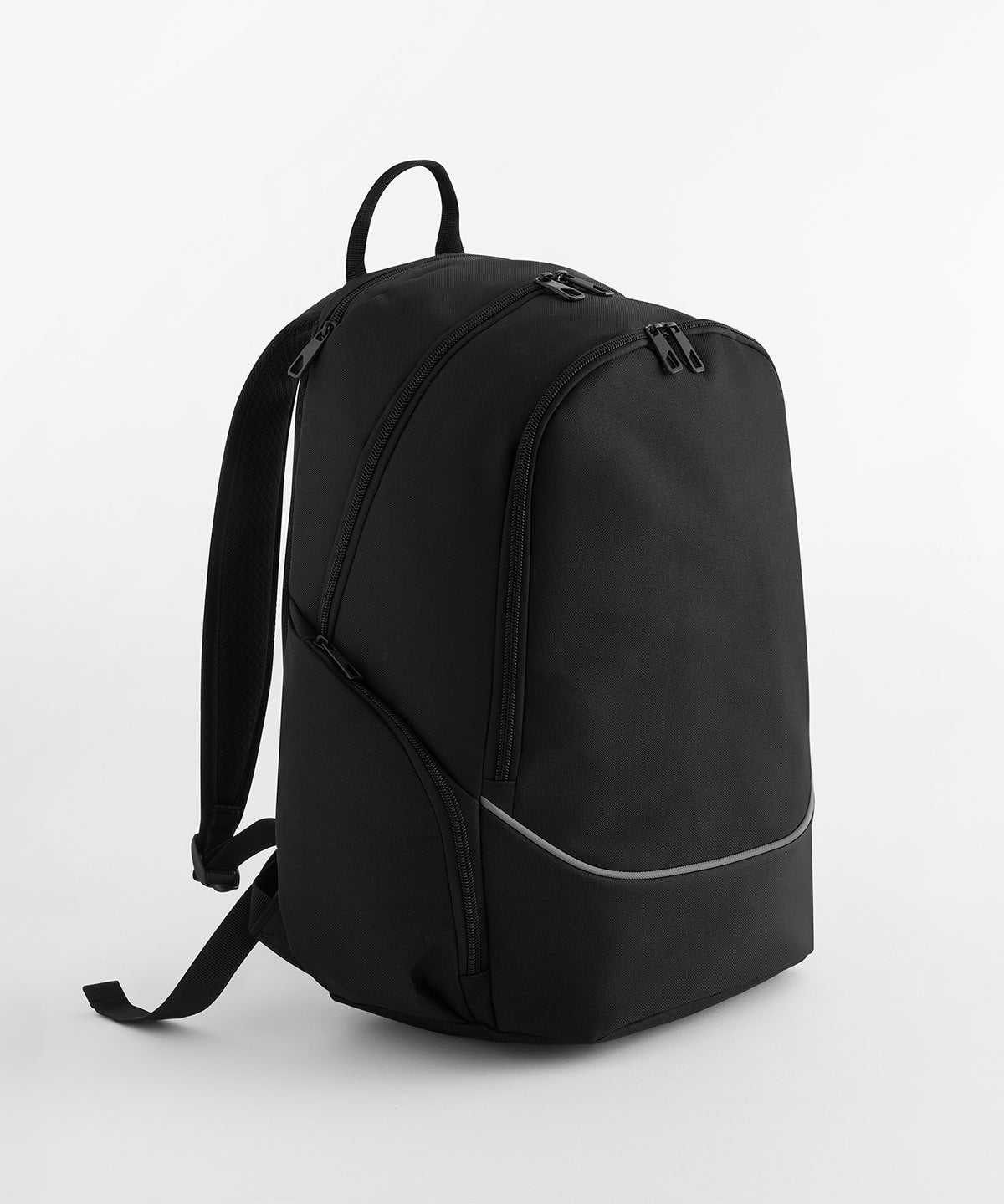 Quadra Teamwear Backpack in Black/Grey