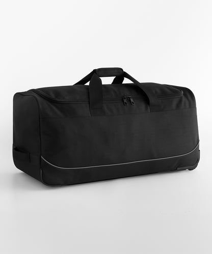 Teamwear wheeled holdall - Black/Grey