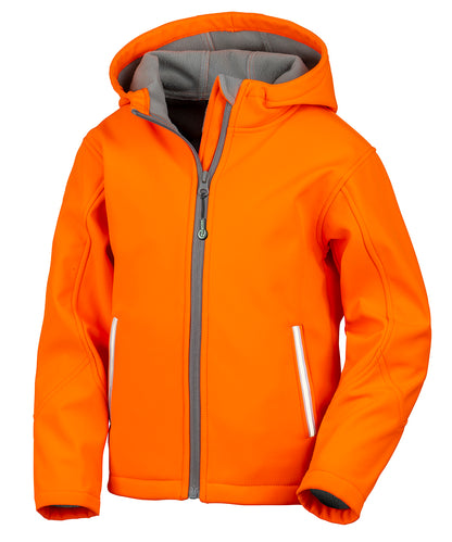 Result Core Core junior TX performance hooded softshell jacket