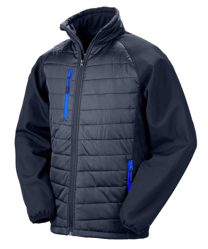 Result Recycled Compass padded softshell jacket