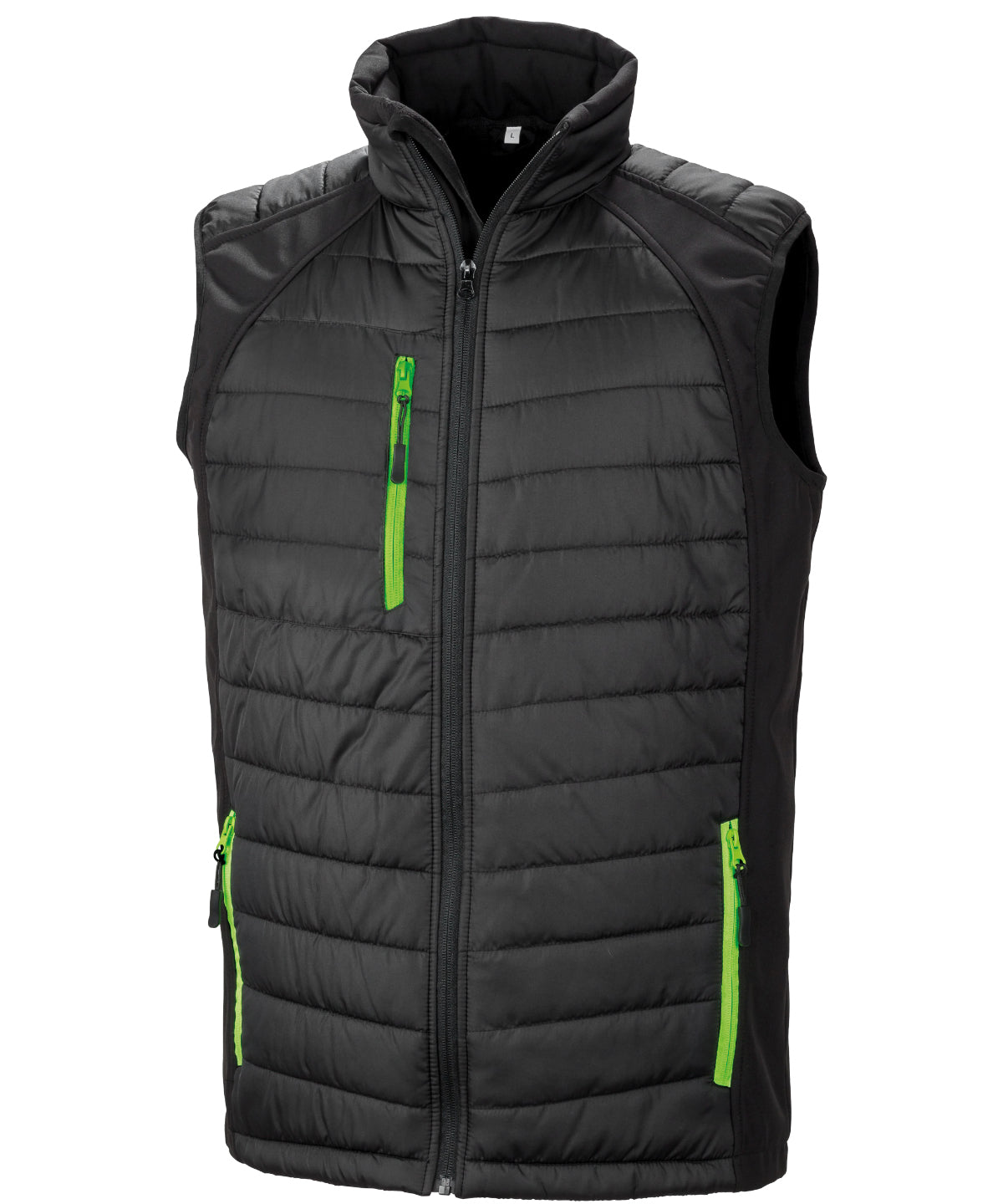 Result Recycled Compass padded softshell gilet