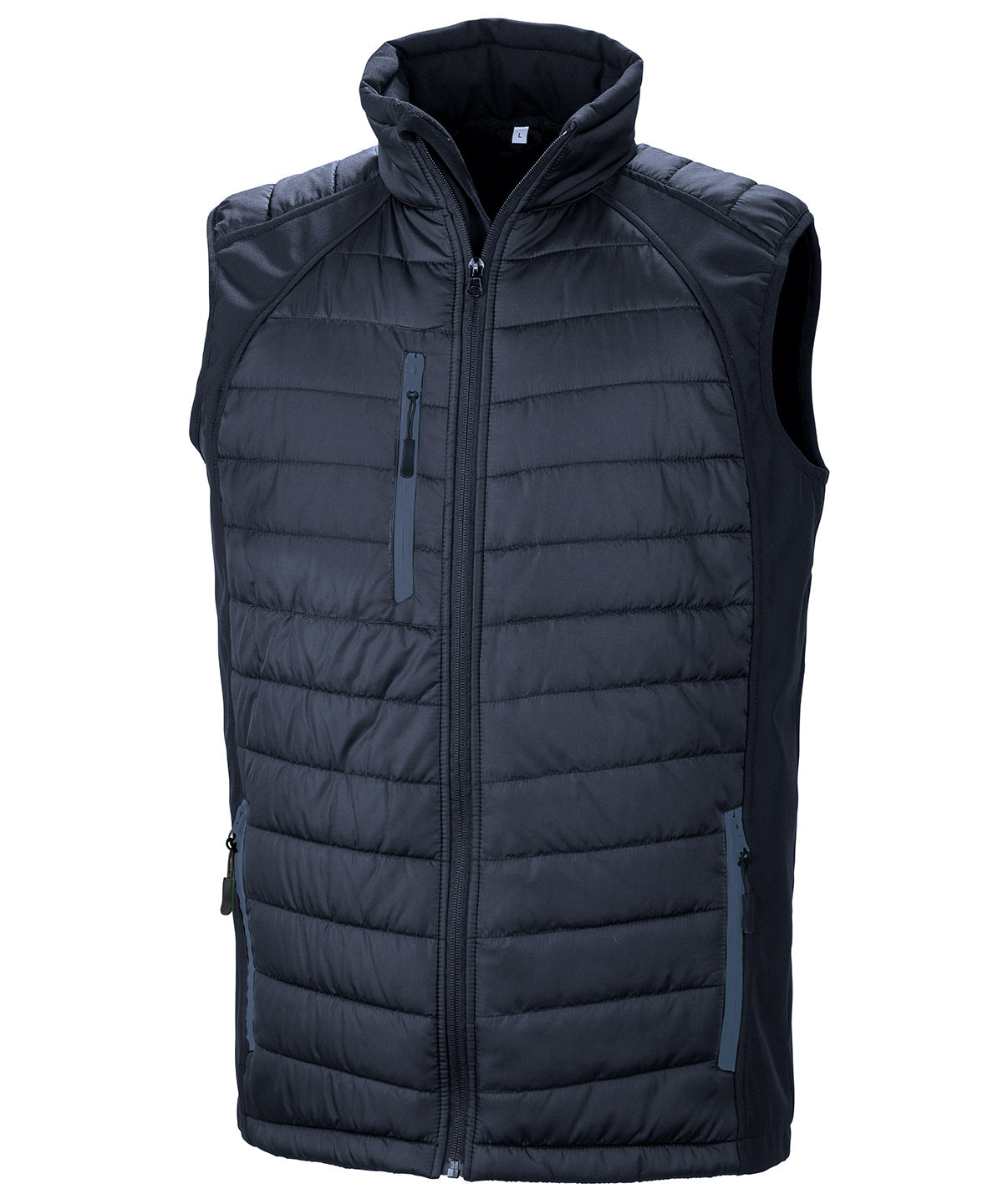 Result Recycled Compass padded softshell gilet