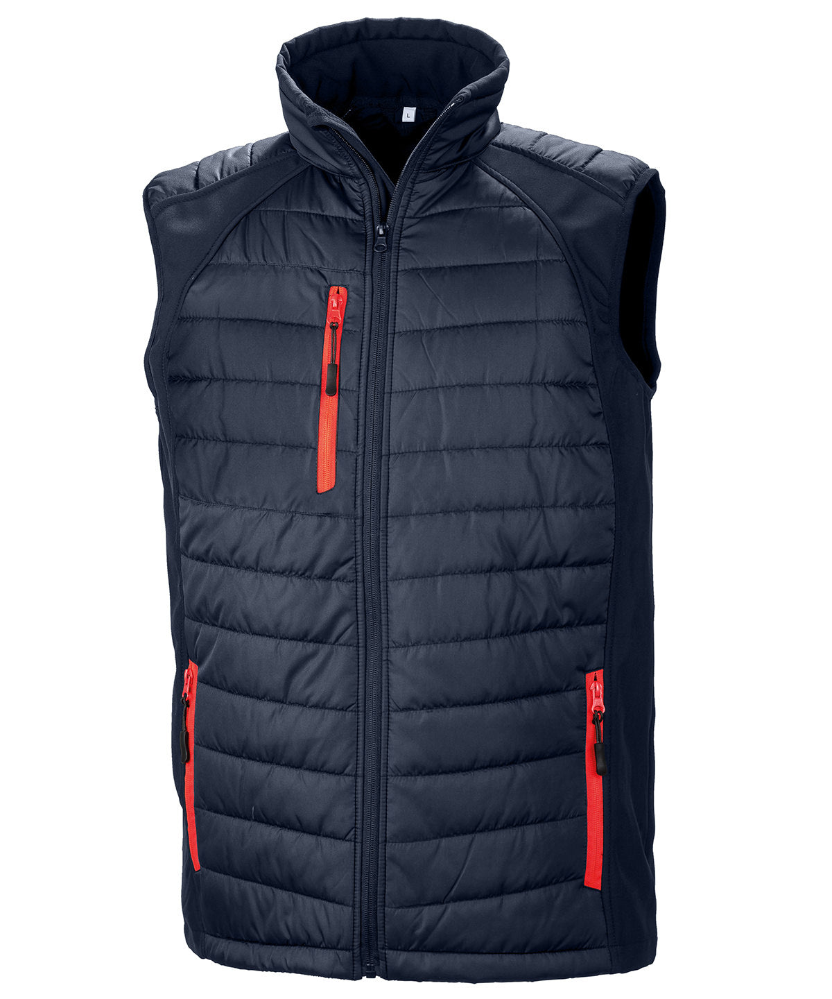 Result Recycled Compass padded softshell gilet