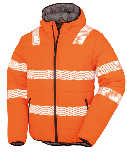 Result Recycled Recycled ripstop padded safety jacket