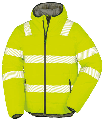 Result Recycled Recycled ripstop padded safety jacket