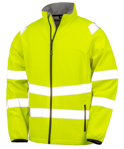 Result Recycled Recycled 2-layer printable safety softshell
