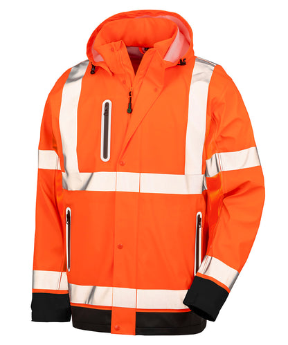 Result Recycled Heavy-duty prism PU safe and dry jacket with recycled backing