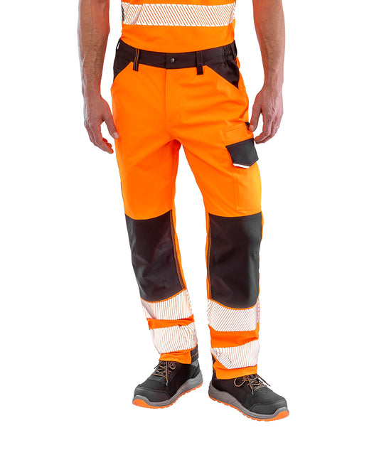 Safe-Guard recycled dynamic stretch safety trousers