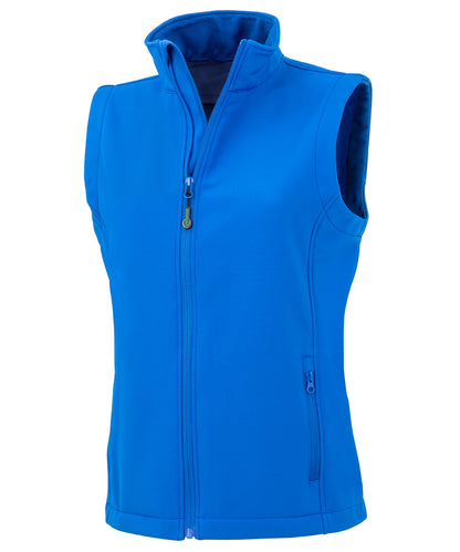 Result Recycled Women's recycled 2-layer printable softshell bodywarmer