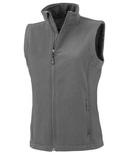 Result Recycled Women's recycled 2-layer printable softshell bodywarmer